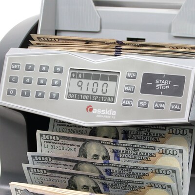 Cassida Advantec HD Bank Grade Currency Counter (75)