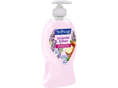 Softsoap Antibacterial Liquid Hand Soap, Lavender & Shea Butter Scent, 11.25 Fl. Oz., 6/Carton (US07058ACT)