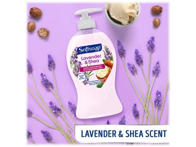 Softsoap Antibacterial Liquid Hand Soap, Lavender & Shea Butter Scent, 11.25 Fl. Oz., 6/Carton (US07058ACT)