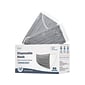 WeCare Individually Wrapped Disposable Face Mask, 3-Ply, Adult, Gray, 50/Box (WMN100016)