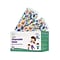 WeCare Individually Wrapped Disposable Face Mask, 3-Ply, Kids, Butterfly, 50/Box (WMN100075)