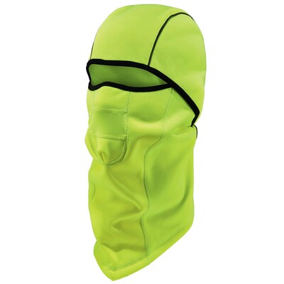 Ergodyne N-Ferno 6823 Wind-proof Hinged Balaclava, Lime, (16834)