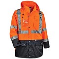 GloWear® 8386 Type R Class 3 Outer Shell Jacket, Orange, Large (25464)