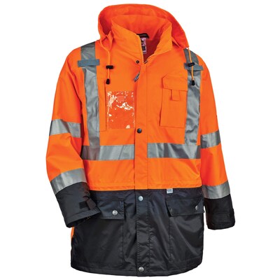 GloWear® 8386 Type R Class 3 Outer Shell Jacket, Orange, 4XL (25468)