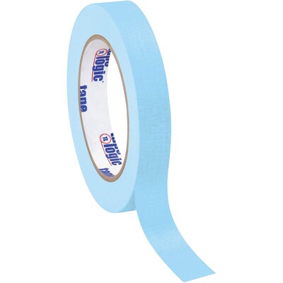 Tape Logic™ 3/4" x 60 Yards Light Masking Tape, Blue, 12 Rolls (T93400312PKH)