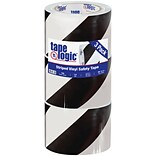 Tape Logic™ 3 x 36 yds. Striped Vinyl Safety Tape, Black/White, 3/Pack