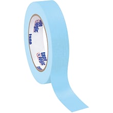 Tape Logic™ 1 x 60 Yards Light Masking Tape, Blue, 12 Rolls (T93500312PKH)