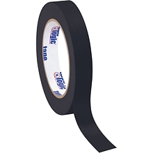 Tape Logic™ 3/4 x 60 Yards Masking Tape, Black, 12 Rolls (T93400312PKB)
