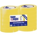 Tape Logic™ 1 x 60 Yards Masking Tape, Yellow, 12 Rolls (T93500312PKY)
