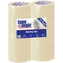 Tape Logic™ 2 x 60 yds. Economy Grade Masking Tape, 12 Rolls