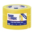 Tape Logic 1 x 36 yds. Solid Vinyl Safety Tape, Yellow, 3/Pack (T91363PKY)