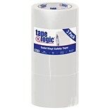 Tape Logic™ 3 x 36 yds. Solid Vinyl Safety Tape, White, 3/Pack