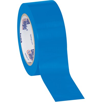 Tape Logic 2 x 36 yds. Solid Vinyl Safety Tape, Blue,  3/Pack (T92363PKB)
