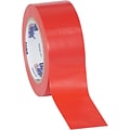 Tape Logic 2 x 36 yds. Solid Vinyl Safety Tape, Red, 3/Pack (T92363PKR)