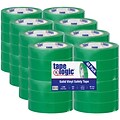 Tape Logic 1 x 36 yds. Solid Vinyl Safety Tape, Green, 48/Case (T9136G)
