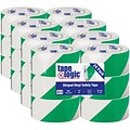 Tape Logic Vinyl Safety Tape, Green/White Striped, 2 x 36yds., 24/Case (T9236GW)