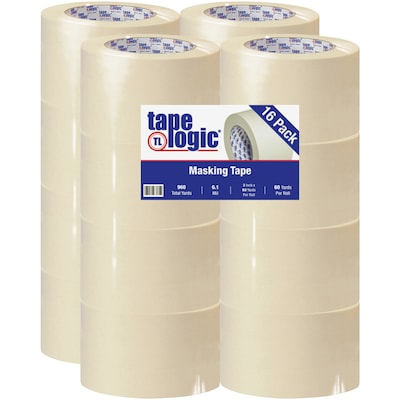 Tape Logic™ 2600 Masking Tape, 3 x 60 Yards, 16/Case (T9382600)