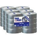 Tape Logic® Duct Tape, 10 Mil, 2 x 60 yds., Silver, 24/Case (T987100S)