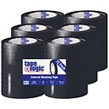 Tape Logic® Colored Masking Tape, 4.9 Mil, 1/2 x 60 yds., Black, 72/Case (T933003B)