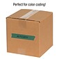 Tape Logic® Colored Masking Tape, 4.9 Mil, 1/2" x 60 yds., Dark Green, 12/Case (T93300312PKE)