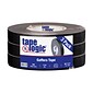 Tape Logic® Gaffers Tape, 11 Mil, 1 x 60 yds., Black, 3/Case (T98618B3PK)