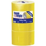 Tape Logic® Gaffers Tape, 11 Mil, 4 x 60 yds., Yellow, 3/Case (T98918Y3PK)