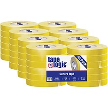 Tape Logic® Gaffers Tape, 11 Mil, 1 x 60 yds., Yellow, 48/Case (T98618Y)