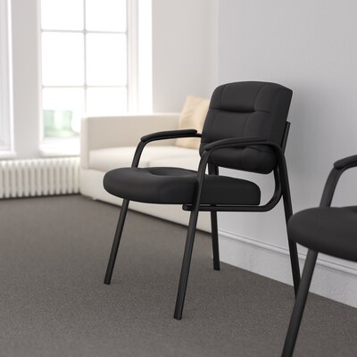 Flash Furniture Fundamentals Metal Conference Chair, Black (CH-197221X000-BK-GG)