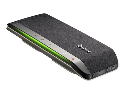 Poly Sync 40 Bluetooth Speakerphone, MS Certified, Black/Silver (77P35AA)