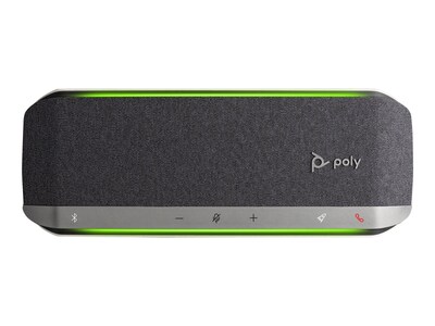 Poly Sync 40 Bluetooth Speakerphone, MS Certified, Black/Silver (77P35AA)