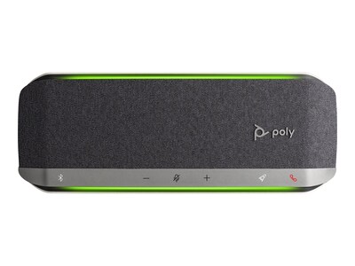Poly Sync 40+ For Microsoft Teams (With BT600) Speakerphone, Black/Silver (77P36AA)