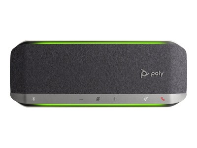 Poly Sync 40+ Bluetooth Speakerphone with BT600, Black/Silver (772C5AA)