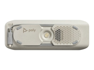 Poly Sync 40+ Bluetooth Speakerphone with BT600, Black/Silver (772C5AA)