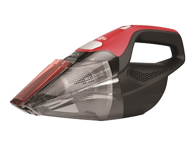 Dirt Devil Quick Flip Plus Cordless Handheld Vacuum, Bagless, Red (BD30025B)