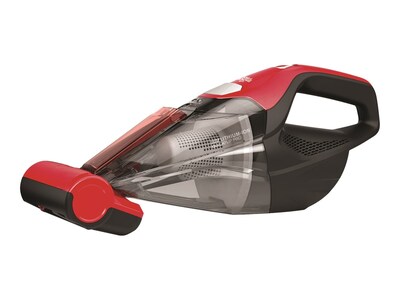 Dirt Devil Quick Flip Plus Cordless Handheld Vacuum, Bagless, Red (BD30025B)