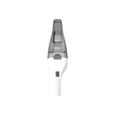 Black & Decker DustBuster Cordless Handheld Vacuum, Bagless, White (HNVC215B10)