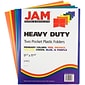 JAM Paper Heavy Duty 2-Pocket Presentation Folders, Assorted Colors, 6/Pack (383Hrgbyop)