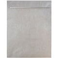 JAM Paper Open End Clasp #13 Catalog Envelope, 10 x 13, Silver, 10/Pack (V021384B)