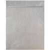 JAM Paper Tyvek Open End Clasp #13 Catalog Envelope, 10 x 13, Silver, 10/Pack (V021384B)