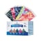 WeCare Individually Wrapped Disposable Face Masks, 3-Ply, Adult, Assorted Colors, 50/Box (WMN100060)