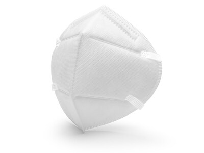 WeCare KN95 Disposable Face Mask, Adult, White, 20/Pack (WMN100002)