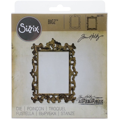 Sizzix Bigz Die By Tim Holtz 5.5X6-Ornate Frame #2