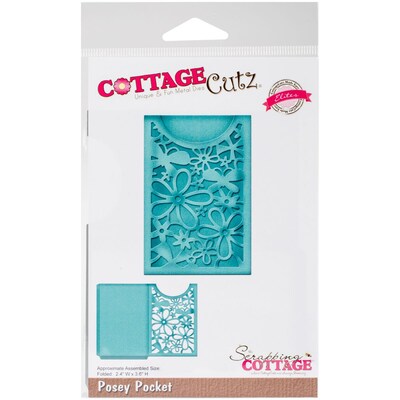 CottageCutz Elites Die -Posey Pocket, 2.4X3.6