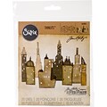 Sizzix Thinlits Dies By Tim Holtz 18/Pkg-Metropolis Cityscape