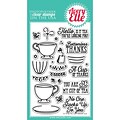 Avery Elle Clear Stamp Set 4X6-Tea Time