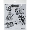 Dyan Reaveleys Dylusions Cling Stamp Collections 8.5X7-The Fancy Four