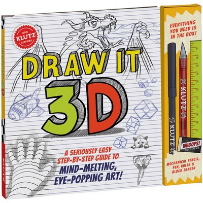 Draw It 3D Book Kit-