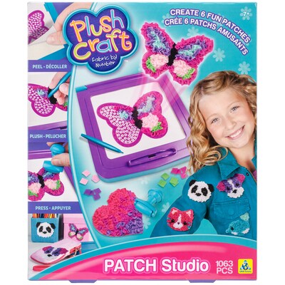 Plush Craft Fabric By Number Patch Studio-Patches