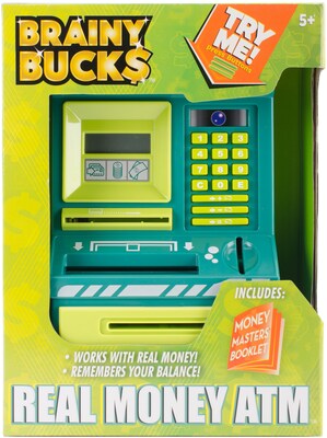 Brainy Bucks Real Money ATM-