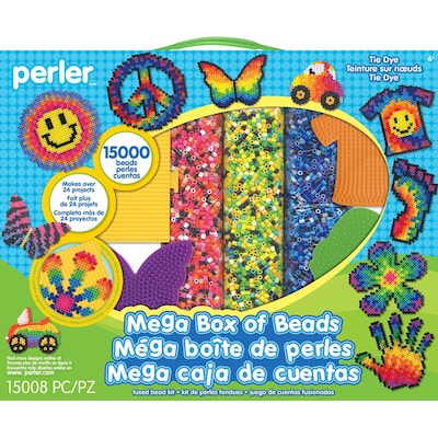 Perler Mega Fused Bead Kit-Tie Dye